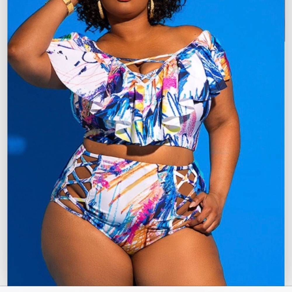 Two piece bikini swimsuit